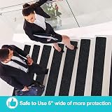 MaoXinTek Anti-Slip Tape 15cm x 5m High Traction Stairs Tape Black view 3