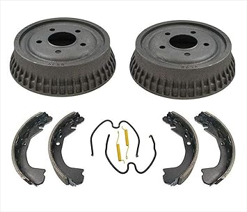 Amazon Com Rear Drums Brake Shoes Spring Kit 4pc For Chevrolet Malibu 97 03 Automotive