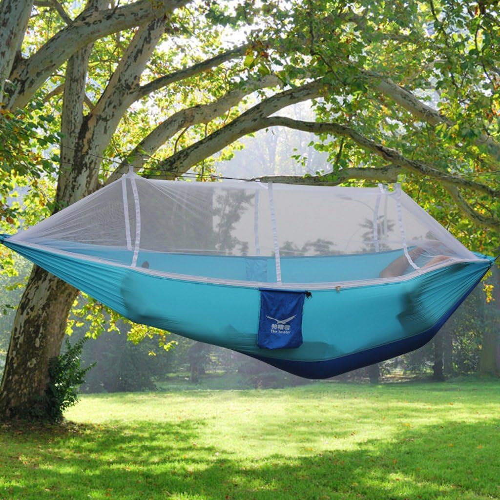 MMM& Hammock Mosquito Net Swing Bedroom Dorm Room Anti-mosquito Mesh Outdoor Camping Hanging Chairs 260*140cm ( Color : #4 )