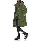Amazon Essentials Women's Oversized Long Puffer Jacket (Available in Plus Size)