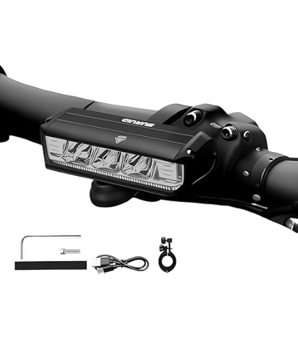 Horn Warning Bicycle Lights 12led Hight Light Night Bike Headlights Usb