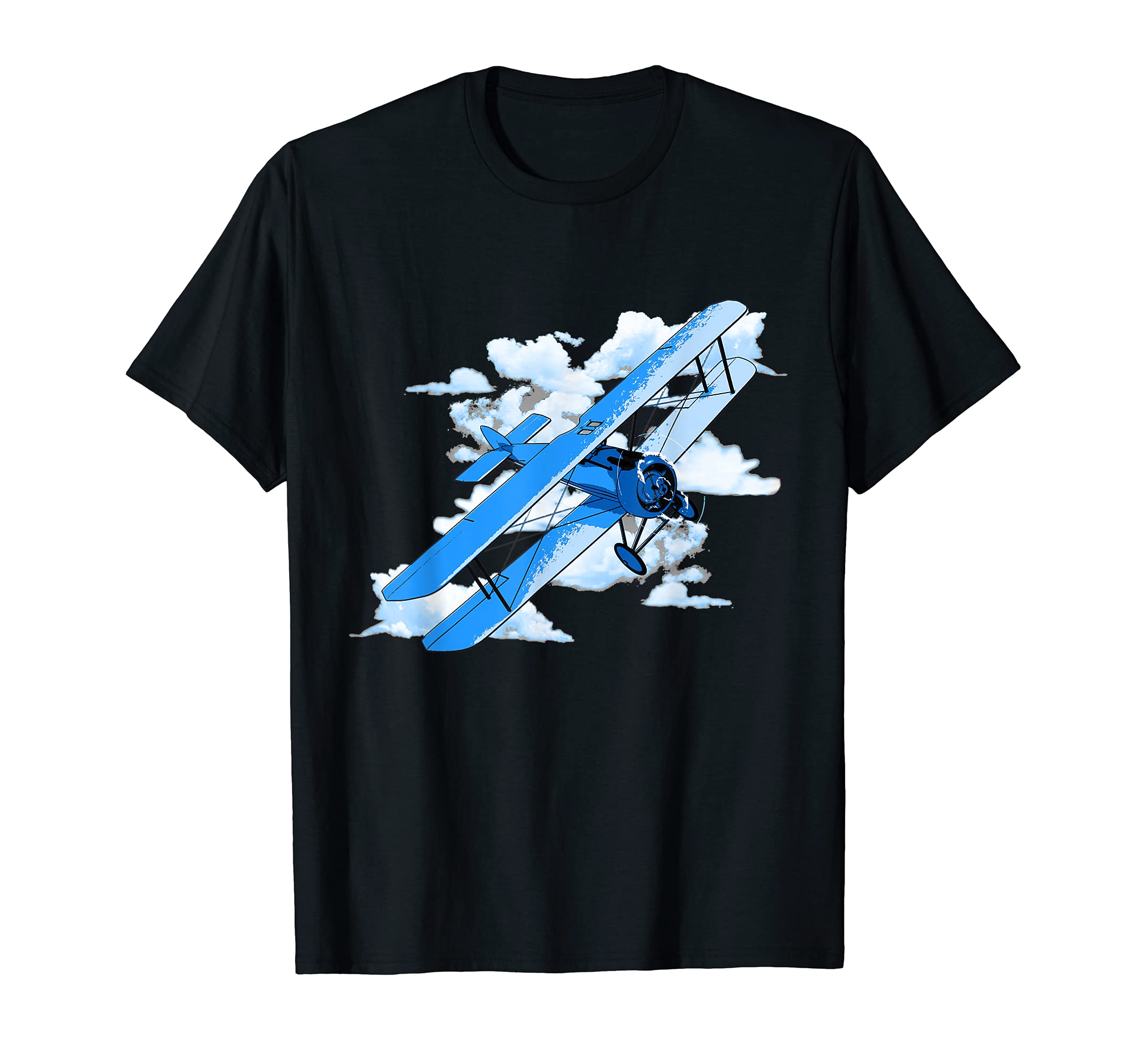 Vintage Aviation Biplane T-Shirt