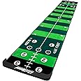 ProActive Sports, VariSpeed Putting System, 10 ft, Mimics Real Putting Green, Loaded with Drills, Training Aid for Indoor or Outdoor, Practice 4 Different Speeds On One Mat