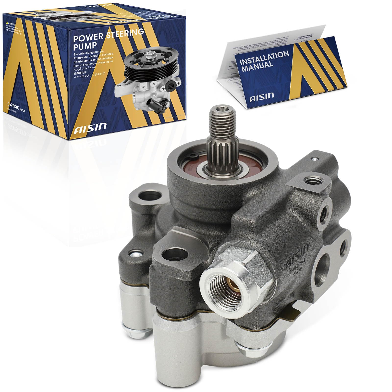 Photo 1 of AISIN AFTERMARKET PSPT-00241 Power Steering Pump - Compatible with Lexus IS300 2001-2005 3.0L