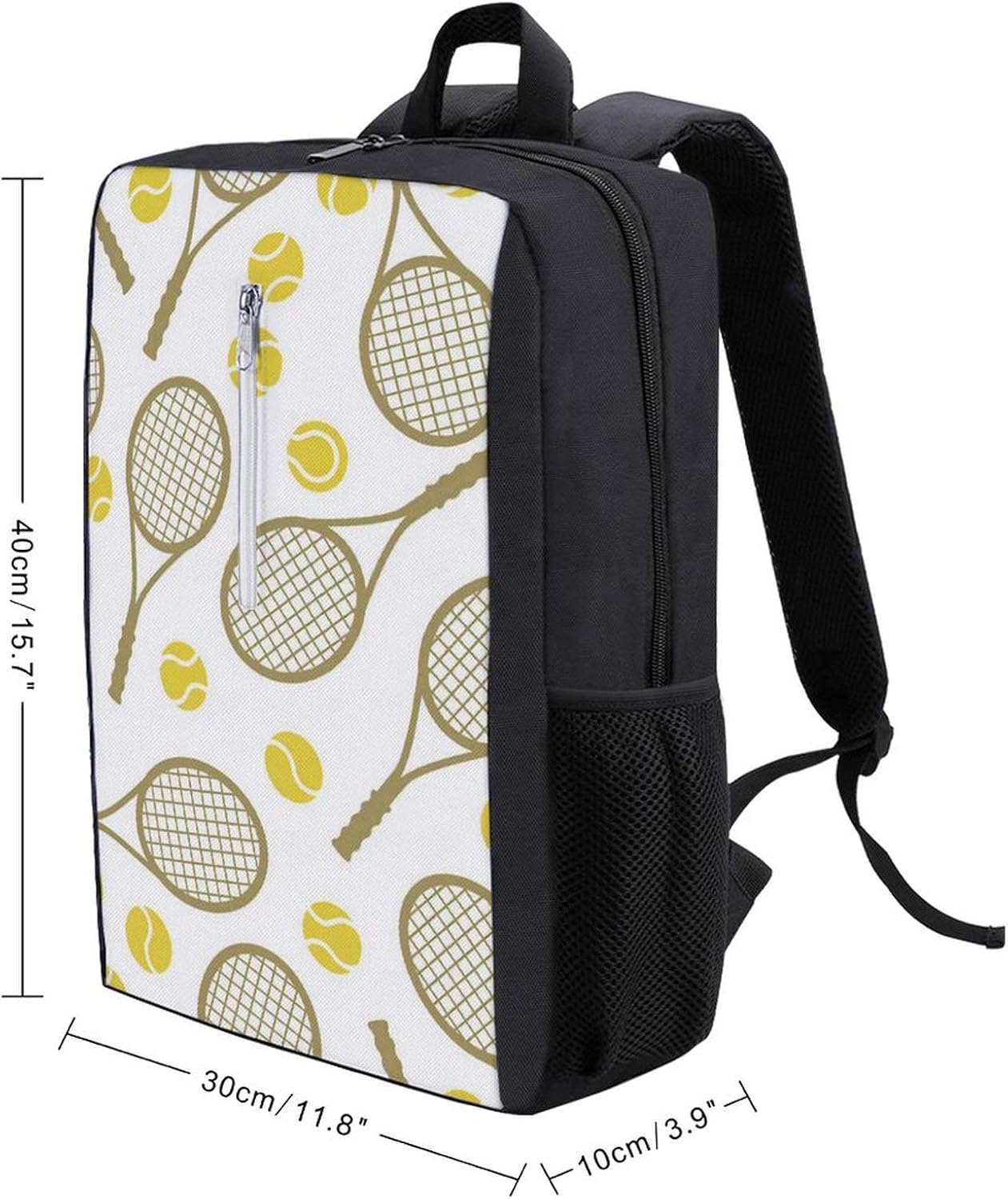 Amazon Co Jp テニスイラスト リュック メンズ 大容量 バックパック Pc対応 ビジネスリュック Usbポート 多機能 通勤 アウトドア旅行 服 ファッション小物