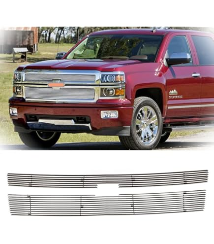 Chrome Billet Grille Insert For 2016-2018 Chevy Silverado 1500 – Stainless Steel