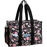HoogaLife Nurse Bag for Work with Multiple Pockets, Waterproof Tote Organizer for Medical Supplies