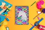 GINMLYDA Reversible Sequin Secret Diary Unicorn Kids Notebook 8.5x5.5 160 Pages view 7