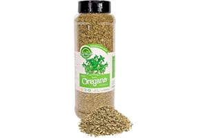 EAT WELL PREMIUM FOODS Eat Well Dried Oregano Leaves 5 oz, Bulk Size Mediterranean Leaf in Shaker Bottle, 100% Natural Dried Wild Marjoram Leaves, Herbal Tea, Fresh Gourmet Spices Seasonings, Pure Ingredients for Cooking