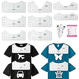 Tshirt Ruler Guide for Vinyl Alignment - Tee Shirt