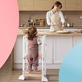 kidoola Learning Tower & Mini Desk Safe Height Adjustable Black Whiteboard view 7