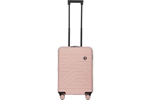 Bric's B|Y Ulisse 21-Inch Spinner - Luxury Carry-On Luggage With Spinner Wheels - Hard Shell Suitcases Made From Durable Polypropylene and Polycarbonate - Pearl Pink