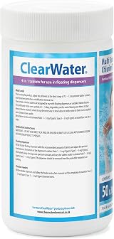 Clearwater 1 kg Multifunction Chlorine Tablets 4-in-1 Dispenser 50x20g view 5