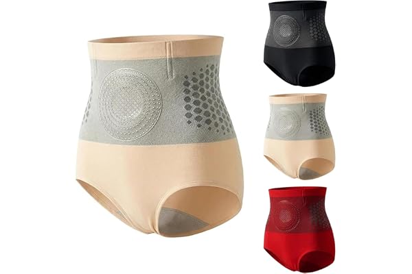 Tummy Control Shorts Women 4-in-1 Micro-Particle Thermogenic Sculpting Short High Waist Firming and Shaping Underwear
