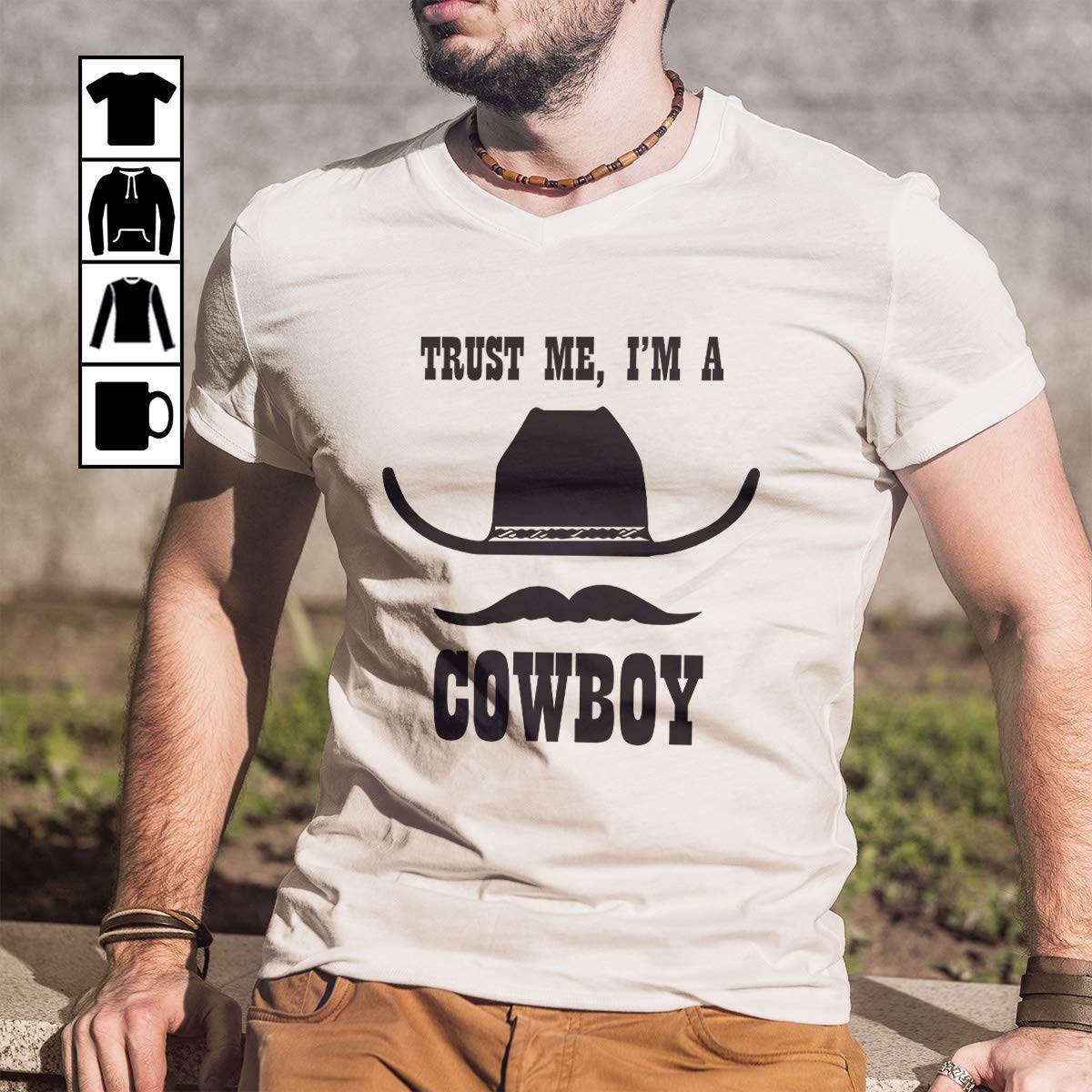 Cowboy Trust Me I M A Cowboy T Shirt Seknovelty