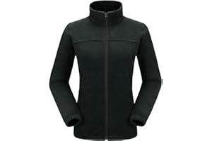 CAMEL CROWN Women Full Zip Fleece Jackets with Pockets Soft Polar Fleece Coat Jacket Sweater for Spring Outdoor