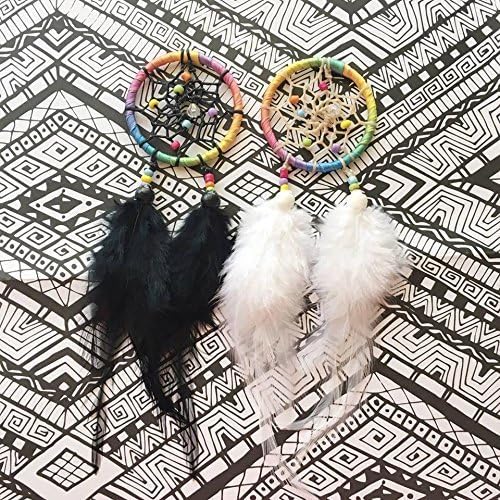 Rainbow Dreamcatcher - Rear view Mirror Accessory - FREE SHIPPING