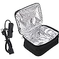 Portable Microwave for Travel, USB Powered Food Warmer Lunch Box Electric Heated Lunch Box for Meals Mini Portable Oven for Reheating Food