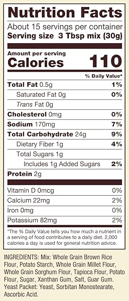 BOB’S RED MILL GLUTEN FREE PIZZA CRUST MIX, 16 OZ