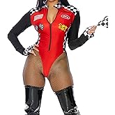 Forplay Wanna Race Racer-Themed Fancy Dress - 4-Piece Women's Halloween Costume