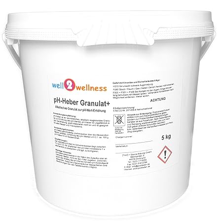 well2wellness pH-Heber Granulat+ 5,0 kg