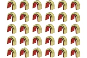 Create idea 30PCS Archery String Nocking Points Brass Bow String Nocks Buckle Clips for Compound and Recurve Bow String Accessories