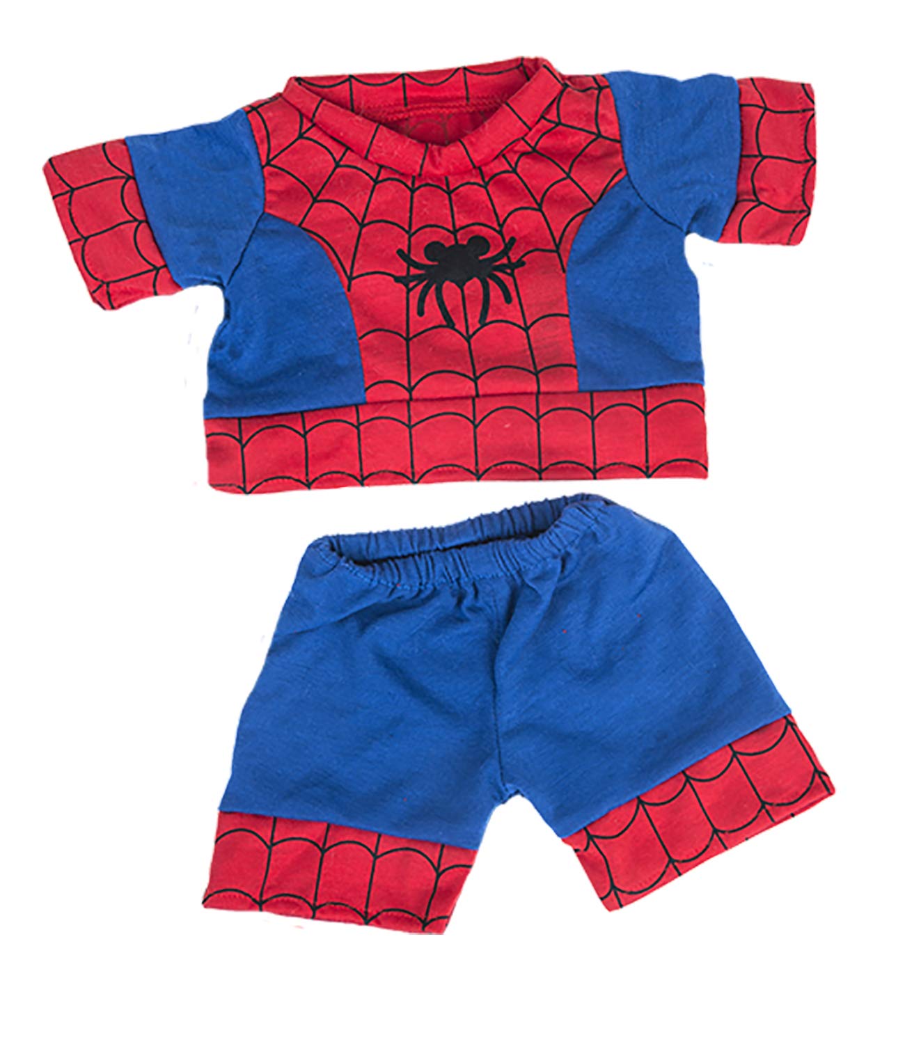 Spiderbear PJ's Teddy Bear Outfit (16")