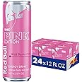 Red Bull Pink Edition Energy Drink, Wild Berries, 12 fl. oz., 6 x 4 Cans, Pack of 24 Cans, with 80mg Caffeine, Taurine & B Vitamins