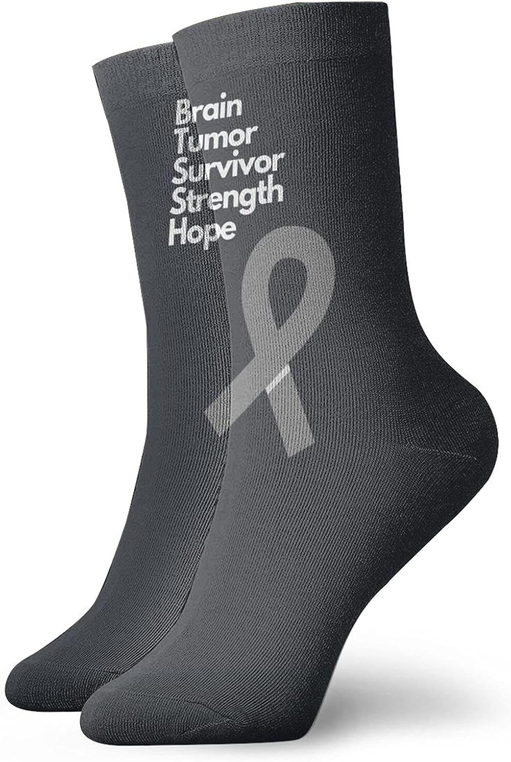 Brain Tumor Survivor Strength Hope Socks for