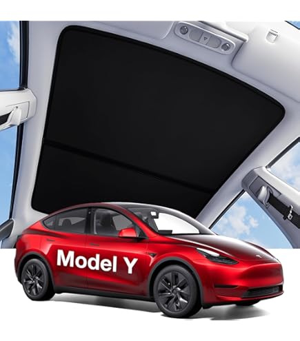 Amazon.com: TSELLER for Tesla Model Y Sunshade Roof Sunroof