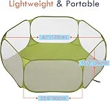 Pawaboo Small Animals Playpen Waterproof Pet Cage Tent Green view 6