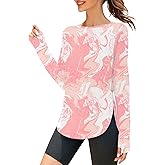 ZHENWEI Women's Long Sleeve Sun Shirt UV Protection Workout Tops Lightweight UPF 50+ Golf Gym Hiking Shirts Outdoor Clothing