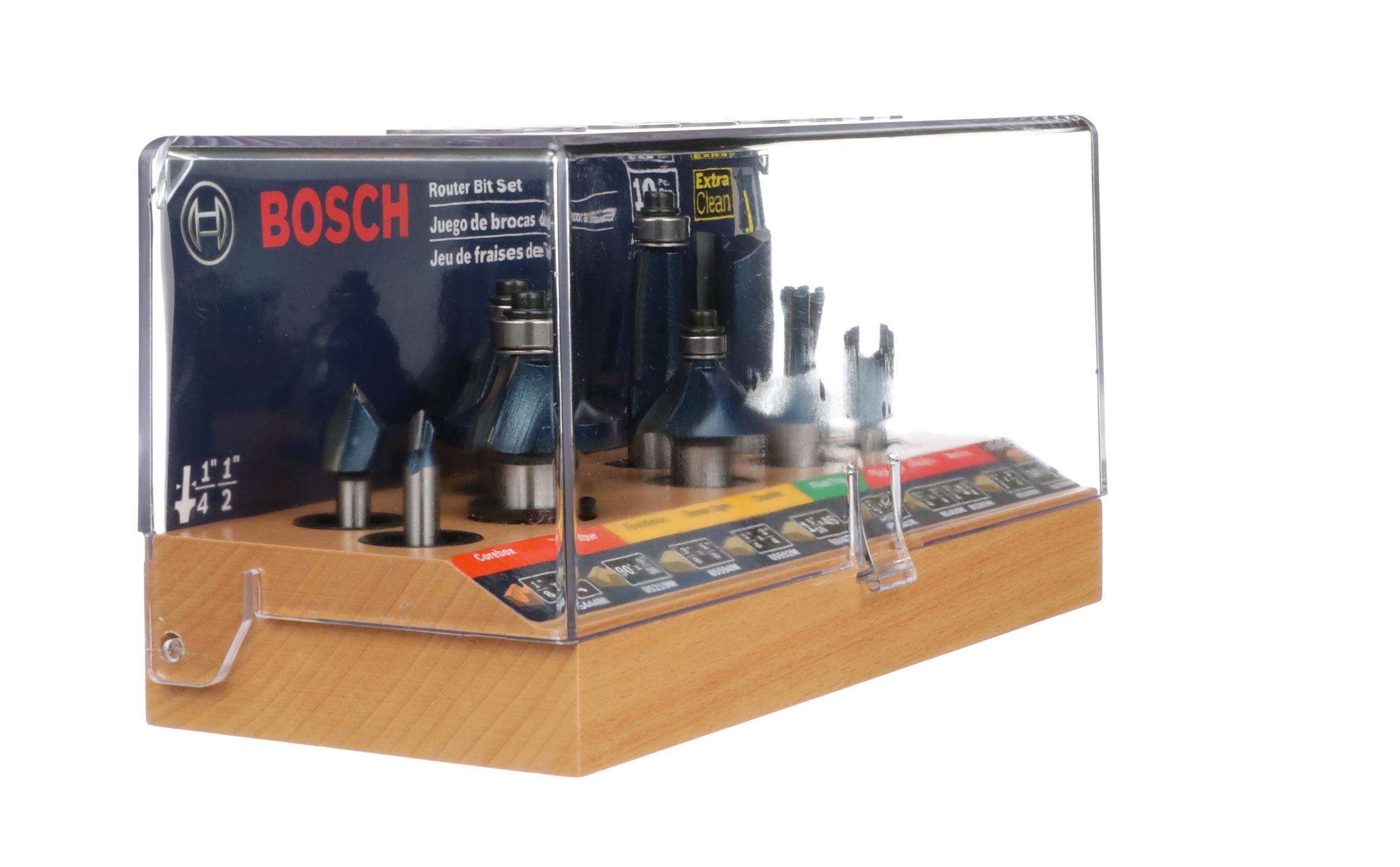 Router Accessories Bosch 85614m 1 1 2 Inch Diameter 1 2 Inch Cut