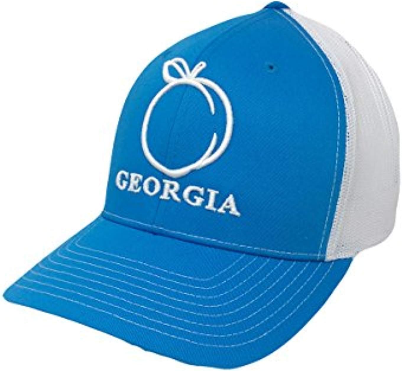 Georgia Peach Embroidered Trucker Hat