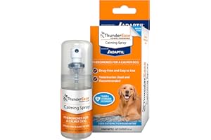 ThunderEase Dog Calming Pheromone Spray | Powered by ADAPTIL | Reduce Anxiety During Travel, Vet Visits and Boarding