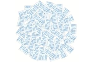 Boolavard Silica Gel | Silica Gel Pouches for Room Kitchen Wardrobe Cupboard car Bedroom Camera Lenses Shoes (5gm / 50 packet