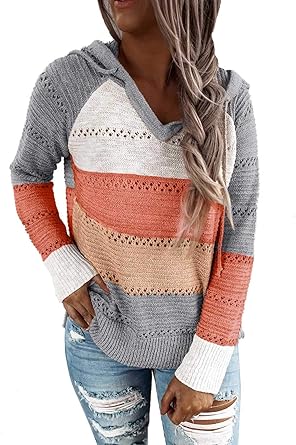 lightweight hooded sweater