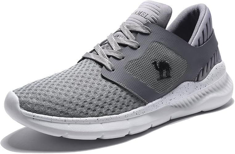 Amazon Camel スニーカー ジョギングシューズ ランニングシューズ 運動靴 カジュアル 普段履き ジム スポーツ メンズ 超軽量 通気性 通学 24 5cm 27 0cm シューズ バッグ