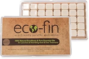 Eco-Fin Shangri-La Paraffin Wax Alternative | 100% Plant-Based, Jasmine & Sandalwood Blend | 40 Pc. Tray