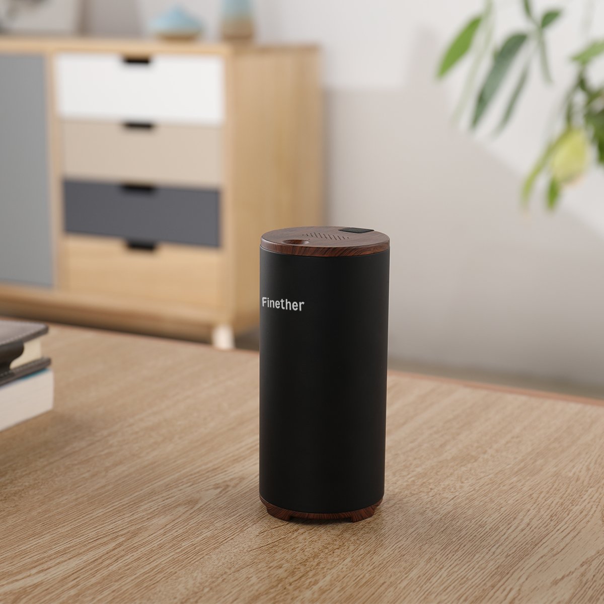 Finether Purificador de Aire Ambientador USB Ionizador de Aire Generador de Ozono