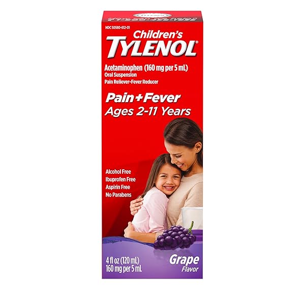 CHILDREN’S TYLENOL LIQUID ORAL SUSPENSION MEDICINE, ACETAMINOPHEN PAIN...