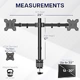 VIVO STAND-V002 Dual Monitor Desk Mount Heavy Duty 30 inch 10 kg each view 4