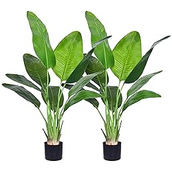 HAIHONG Artificial Bird of Paradise Plant, Fake
