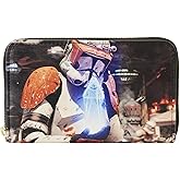 Loungefly Star Wars Episode Three Revenge of The Sith Scene Zip Aorund Wallet