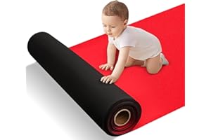 BTYCityMao Neoprene Red Carpet Floor Runner - Reusable Rubber Flooring with Non-Slip Backing - Stair Runner Indoor Outdoor Ca