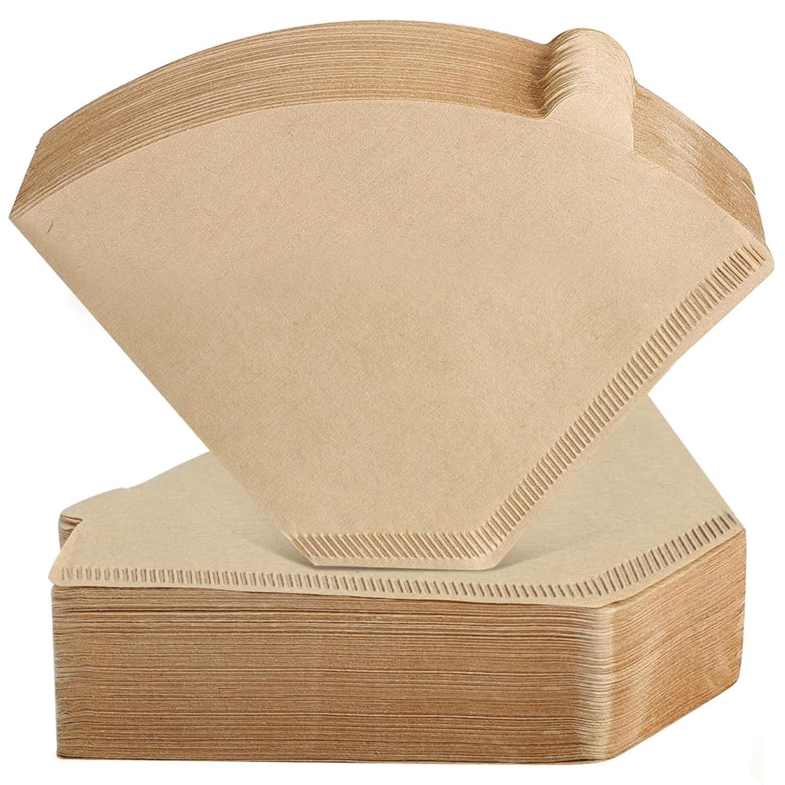 Photo 1 of 100 Count Cone Coffee Filters #4,Natural Unbleached Coffee Filters 8-12 Cup, Fits Disposable Paper Filters for Ninja, Mr. Coffee, Hamilton Beach, Melitta, Pour Over & Drip Machines