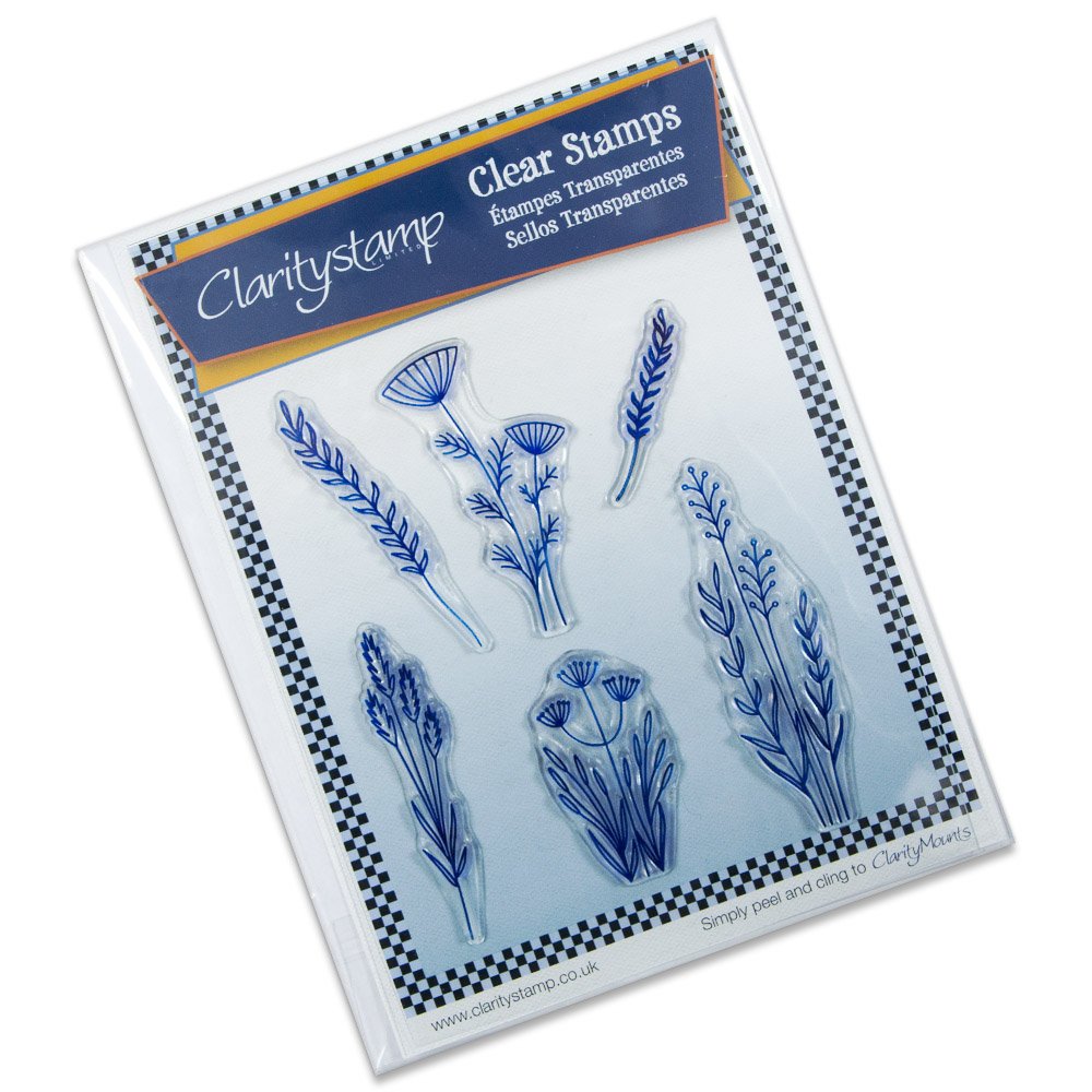 Meadow Grasses - Unmounted Clear Stamp Set