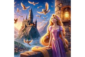 GEMZONO Diamond Painting Kits for Adults - Princess DIY 5D Diamond Art Kits Full Drill Diamond Dots Paintings with Diamonds Gem Art and Crafts Home Decor 12x12inch