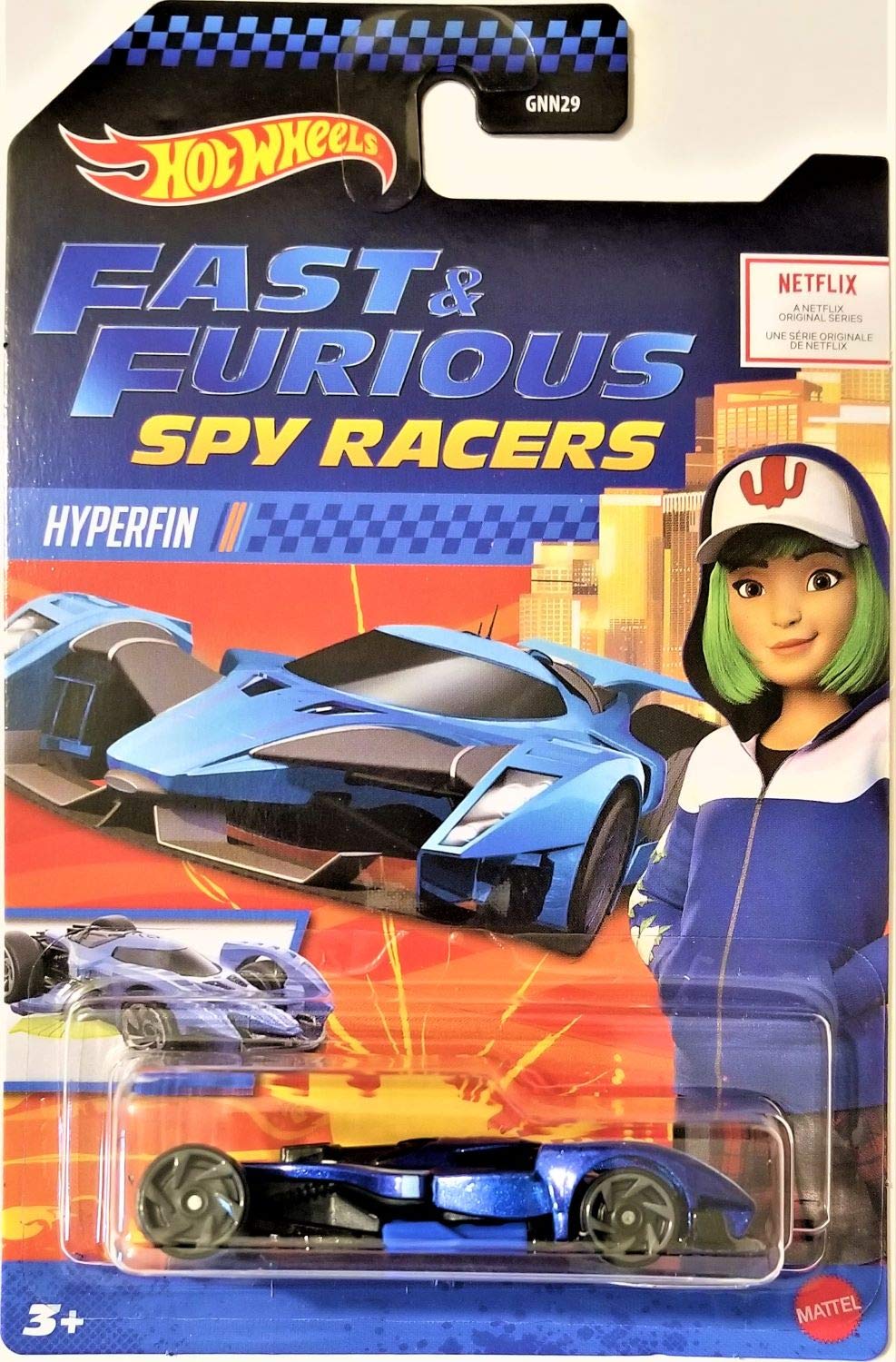 Mattel Hot Wheels 2020 Spy Racers Fast & Furious HYPERFIN