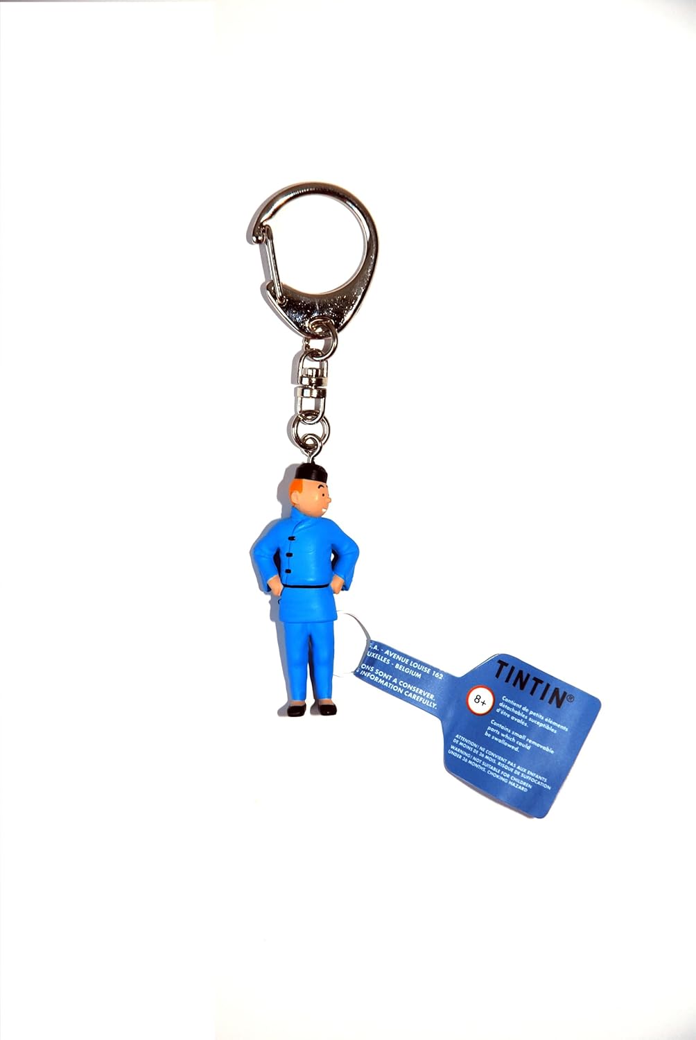 Moulinsart Keyring chain figurine Tintin Chinese 6cm 42465 (2011), Multicolore - Image 3